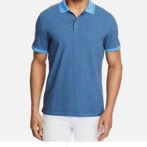 Michael Kors tipped Pique pol  in shirt XL